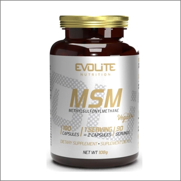 Evolite Nutrition MSM Methylsulfonylmethan 180 Kapseln
